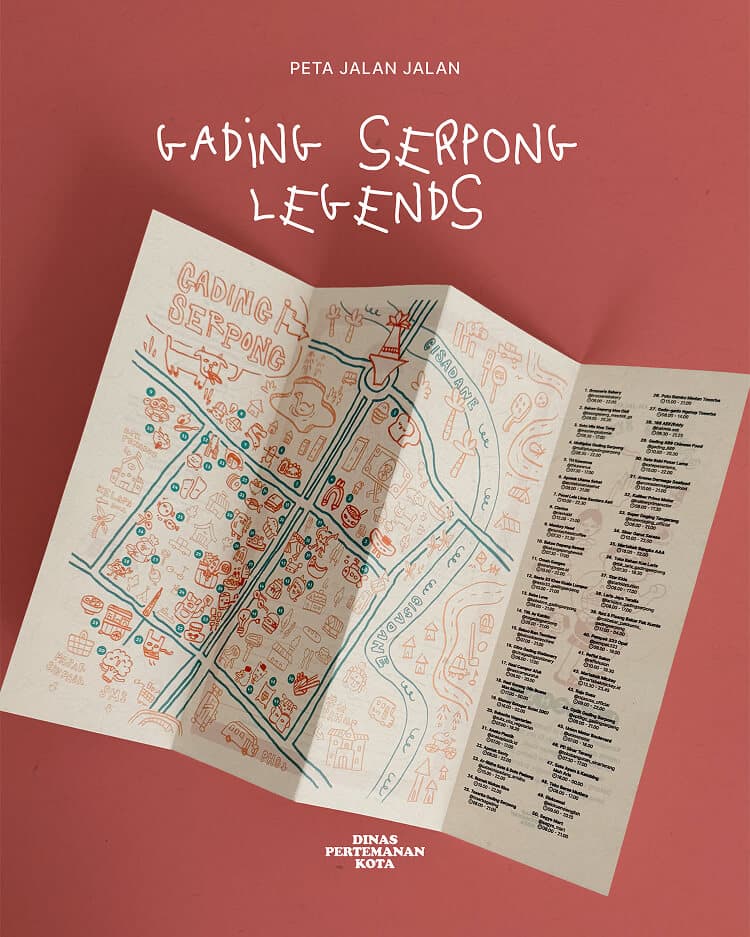 Peta Gading Serpong Legends